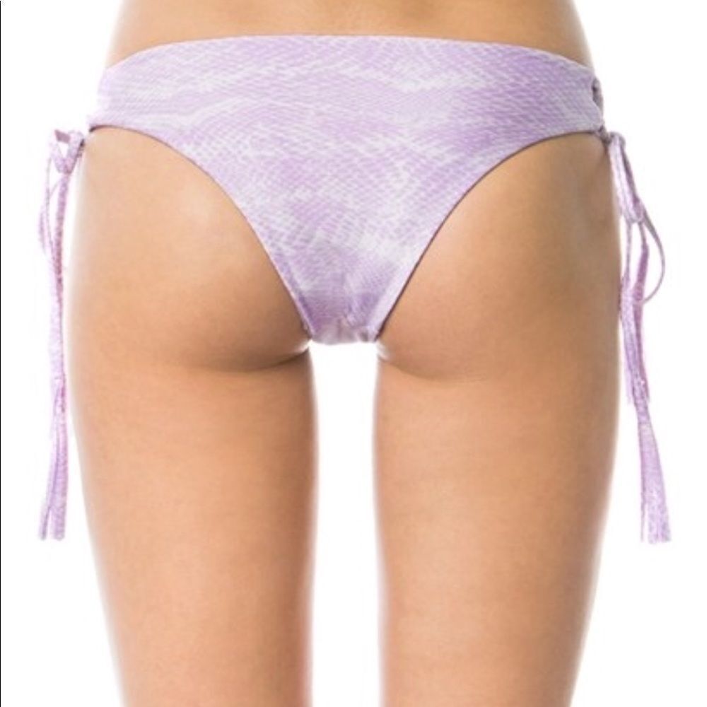 Amuse Society Sonia'‎ Snake Cheeky Bikini Bottom nwt